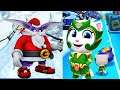 Santa Big Vs Emeral Angela – Talking Tom Hero Dash Vs Sonic Dash