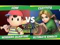 Smash It Up 22 Winners Quarters- FOW (Ness) Vs. Cleytito (Young Link) - SSBU Ultimate Tournament