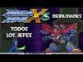 Megaman X3 (SNES) - Todos Los Jefes (Debilidades, Sin Daño)