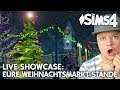 So kreativ! 🌟 Eure Weihnachtsmarkt Stände in der Die Sims 4 Galerie 🎅 LIVE SHOWCASE