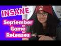 SO MANY GAMES!! My Most Anticipated Games For September 2019