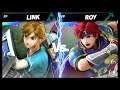 Super Smash Bros Ultimate Amiibo Fights – Link vs the World #25 Link vs Roy