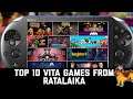 Top 10 PS Vita games from Ratalaika Games as voted for by PSVita fans