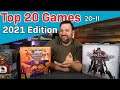Top 20 Board Games of 2021 Edition - 20-11