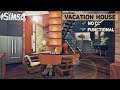 Vacation House in the Woods 🐻 Modern Interior (No CC) | the Sims 4 | Stop Motion