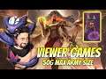 Viewer Games - 50g Max Army Size | TFT Fates | Teamfight Tactics