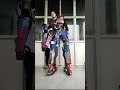 Wear The 2.6M Tall Transformers Optimus Prime Robot Costume-  #shorts
