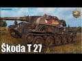ТОП статист на чешском прем танке ✅ World of Tanks Skoda T 27 лучший бой
