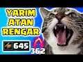 650 AD 360 STACK KARA HASAT RENGAR!! TEK ATTIK HEPSİNE TEK TEK! RENGAR NEDEN BUFF RITO? | KFCEatbox