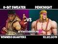 8-Bit Sweater (Ryu) vs PenKnight (Alex) | SFV Winners Quarters | Synthwave X #6