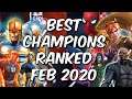 Best Champions Ranked February 2020 - Seatin's Tier List - Marvel Contest of Champions