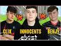 Clix Challenged Innocents & Benjyfishy to 1v1v1 and this happened...