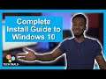 Complete Guide to Installing Windows 10 — USB Thumb Drive to the Windows Desktop