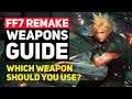 Final Fantasy 7 Remake: The Ultimate Weapons Guide