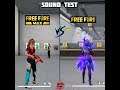 FREE FIRE|| FREE FIRE VS FREE FIRE MAX ||💯SOUNDS TEST PART2  which sound the best 🤔