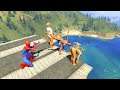GTA 5 Water Ragdolls Spiderman Vs His Girlfriends vol.1 (Euphoria Physics | Funny Moments)