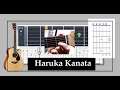 Guitar Tab (Naruto Ost) Haruka Kanata - ASIAN KUNG-FU GENERATION | Melody Tutorial Sheet #Anp
