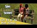 HOT TIMES | Let's Play The Sims Castaway Stories | CH 13 & 14