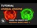How to create basic VFX materials in Unreal Engine Part 5