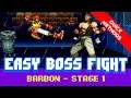 How to Defeat Barbon - Sega Genesis Streets of Rage 2 Boss - Stage 1