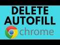 How to Delete Specific Autofill Entries in Chrome - Passwords, Address, Credit Cards