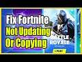 How to FIX Fortnite Not Updating or STUCK Copying on PS4 (Easy Method!)