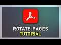 How To Rotate PDF Page in Adobe Acrobat Reader