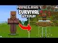 Minecraft Survival Let's Play 1.17 | Transporting Villagers