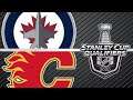 NHL PS4. 2020 STANLEY CUP PLAYOFF QUALIFIER - BEST OF 5 SERIES. GAME 2 WEST: JETS VS FLAMES.08.03.20