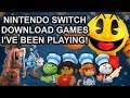 Nintendo Switch Download Games I've Been Playing! Pac-Man 99, Overcooked And More!