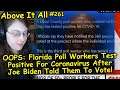 OOPS: Florida Poll Workers Test Positive For Coronavirus After Joe Biden Told Them To Vote!
