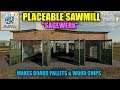 Placeable Sawmill "Sagewerk" v1.0 Mod Review