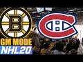 PLAYOFFS ROUND ONE - NHL 20 - GM MODE COMMENTARY - BOSTON ep. 11