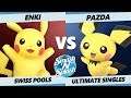 SNS5 SSBU - Enki (Pikachu) Vs. Pazda (Pichu) Smash Ultimate Tournament Pools
