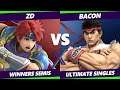 S@X 355 Online Winners Semis - ZD (Roy, Wolf) Vs. BacoN (Ryu) Smash Ultimate - SSBU