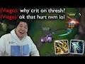 THRESH BUT FULL CRIT AD?? ONE SHOTTING EVERYONE WITH MY WHIP!!