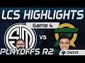 TSM vs FLY Highlights Game 4 Playoffs R2 LCS Spring 2020 Team Solo Mid vs Flyquest by Onivia