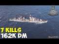 World of WarShips | Friesland | 7 KILLS | 162K Damage - Replay Gameplay 4K 60 fps