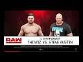 WWE 2K19 Stone Cold Steve Austin VS The Miz 1 VS 1 Match WWE Title