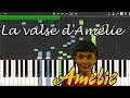 Yann Tiersen - La valse d'Amélie - Piano tutorial [Synthesia]