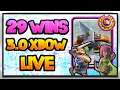 29 Wins with 3.0 Xbow Live - Global Tournament Rank #203 Gameplay - Clash Royale