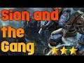 ⭐⭐⭐ 3 Star Sion Berserker Gang - Teamfight Tactics Highlights - LoL Auto Battler