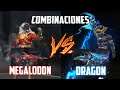 AK DRAGON VS SCAR MEGALODÓN - COMBINACIONES DE ROPA EN FREE FIRE