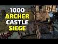 Bannerlord Castle Siege - Cinematic 1000 Battanian Fian Champions