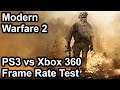 Call of Duty Modern Warfare 2 PS3 vs Xbox 360 Frame Rate Comparison