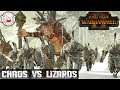 CHAOS VS LIZARDS - Total War Warhammer 2 - Online Battle 383