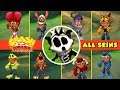 Crash of the Titans ALL SKINS + Cheat Codes