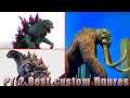 Customize NECA Godzilla 2000 & New behemoth statue - Custom Godzilla Sp