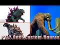 Customize NECA Godzilla 2000 & New behemoth statue - Custom Godzilla Sp