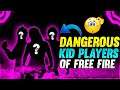 Dangerous And Fastest Kid Players Of Garena free Fire😨🔥 || You Don't Know about😱